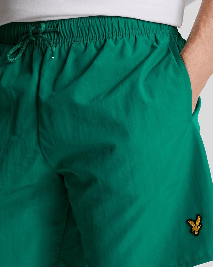 Spatarella Costumi uomo in tessuto verde Outlet