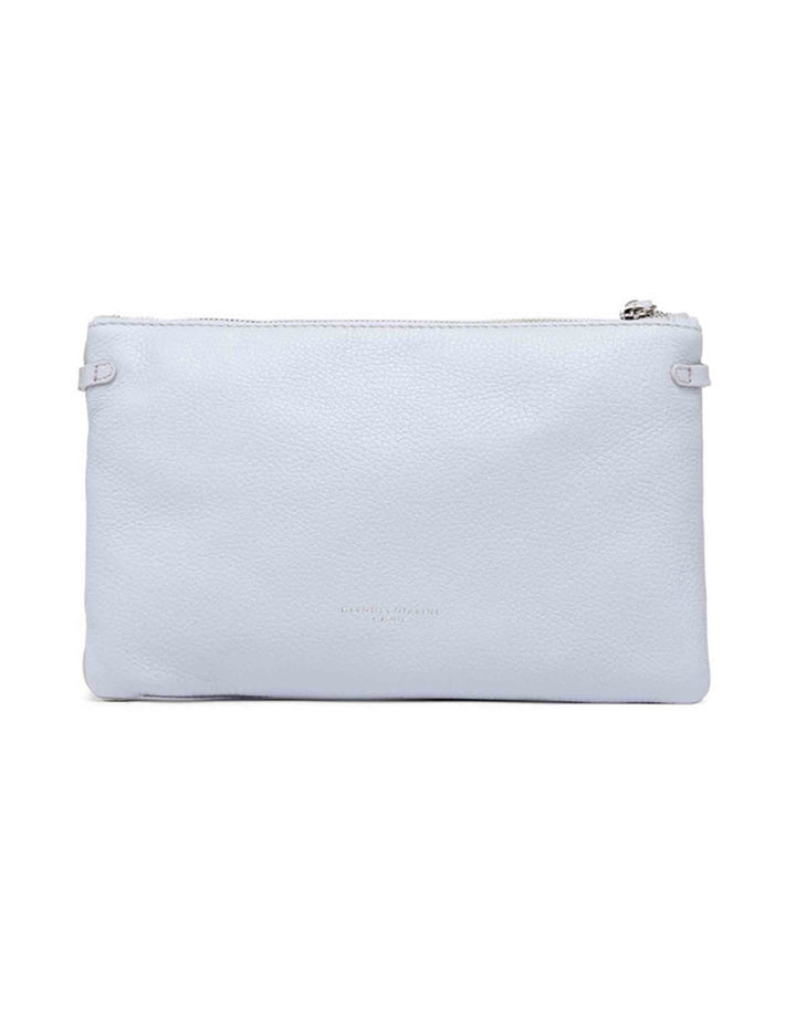 Spatarella Borse donna pochette Hermy in pelle acqua con manico a bracciale e tracolla in pelle Novità