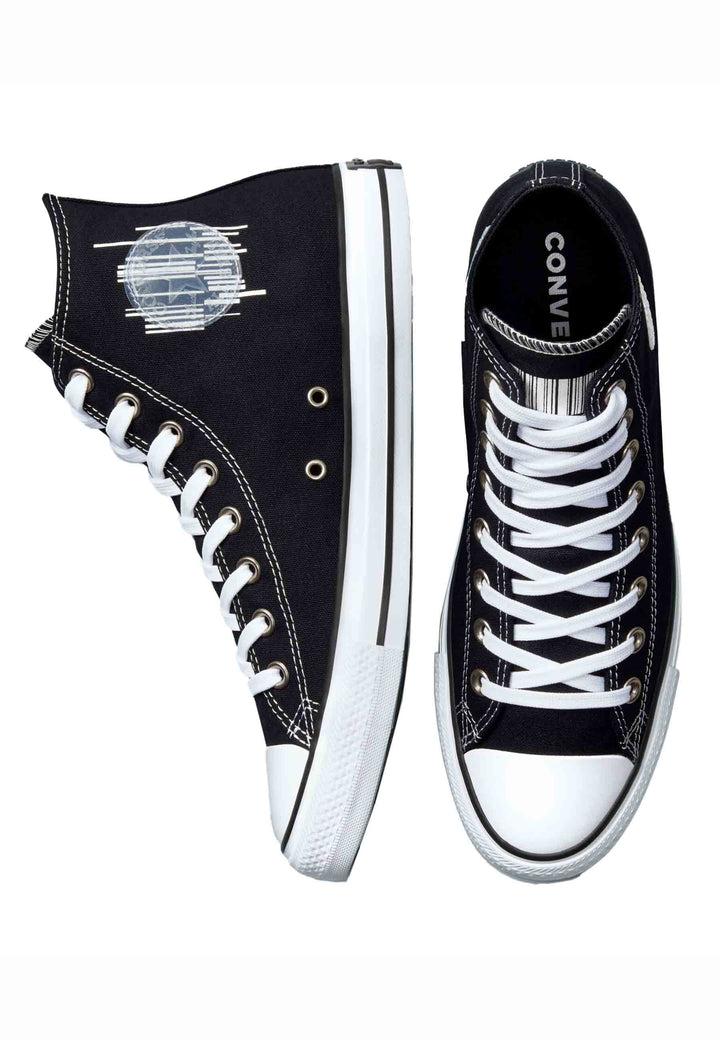 Spatarella Sneakers da donna Chuck Taylor Translucent Barcode in tela nera Online