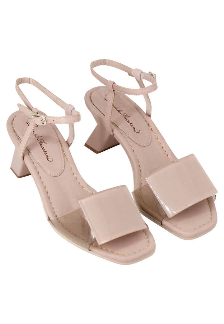 Spatarella Sandali donna in pelle nude con accessorio in tinta I Più Venduti
