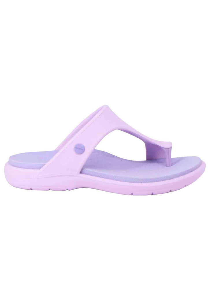 Spatarella Sandali infradito donna in gomma lilla Moda