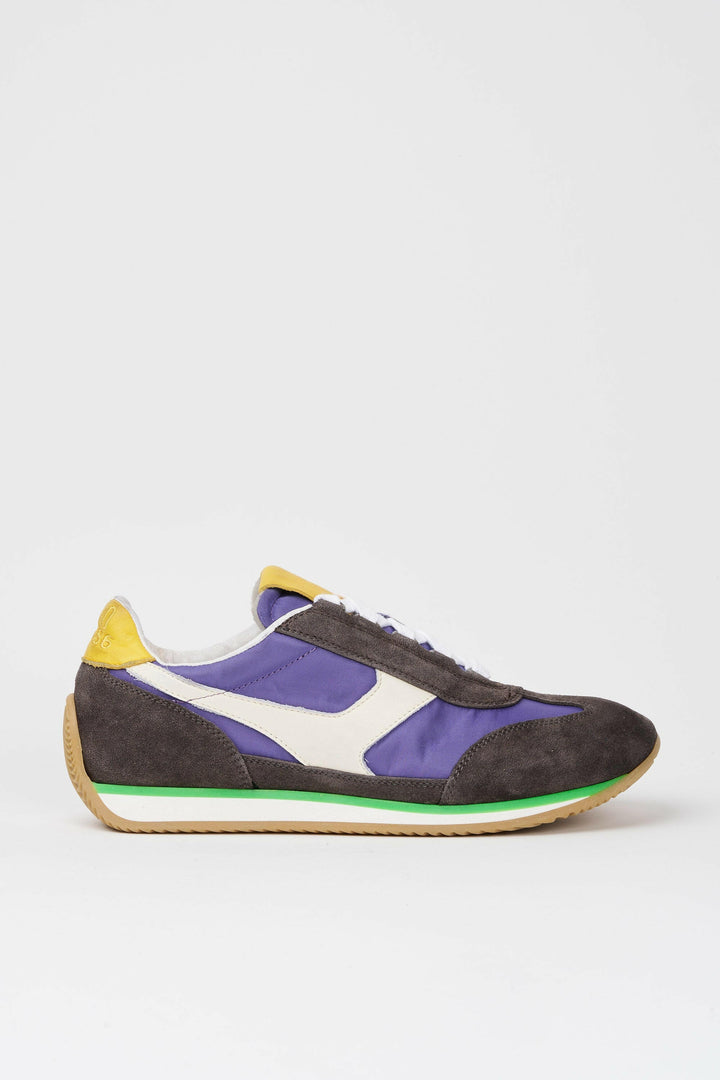 Spatarella Sneakers uomo Trainer '74 in camoscio moro e tessuto 004 Vendita