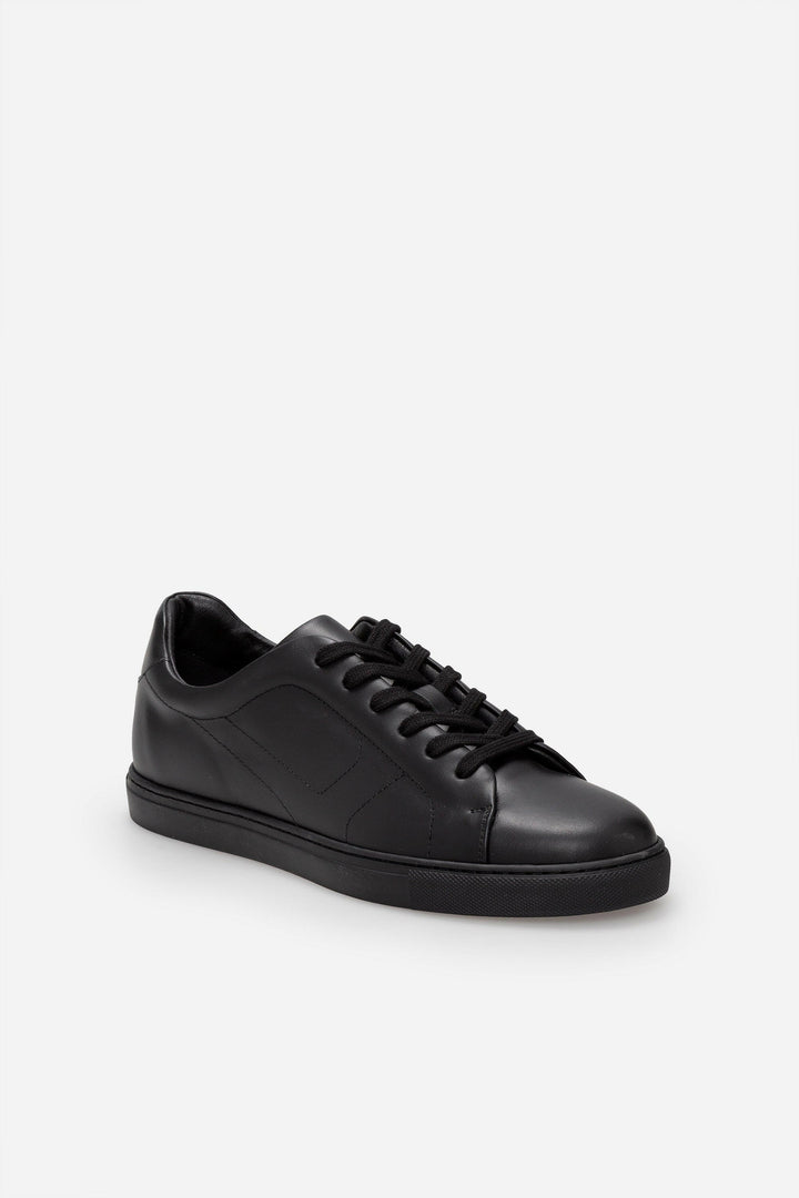 Spatarella Sneakers uomo N.100 in pelle nera Promozione Limitata