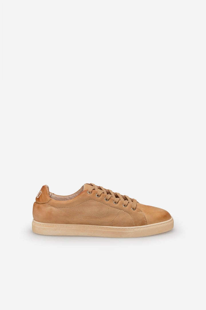 Spatarella Sneakers uomo N.100 in pelle camel vintage Fino Al -60%