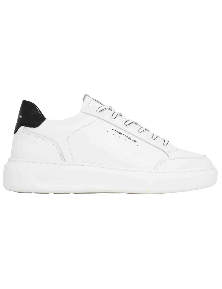 Spatarella Sneakers uomo Kit in pelle bianca Negozio
