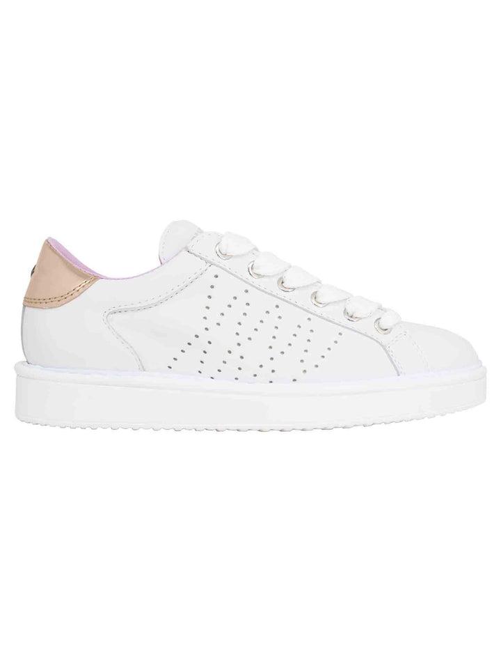 Spatarella Sneakers donna in pelle bianca Pezzi Unici