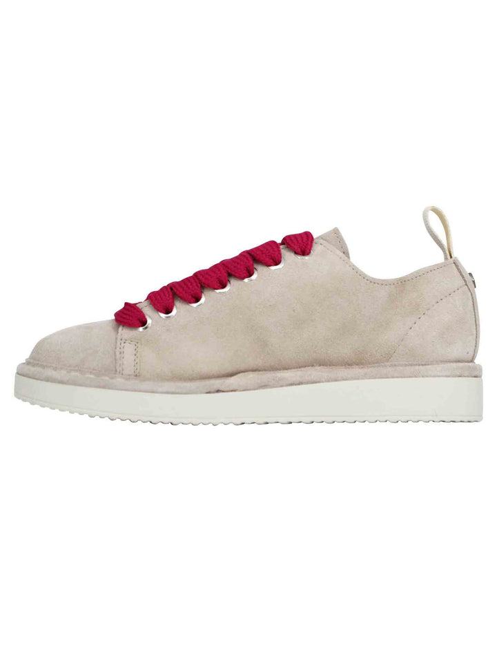 Spatarella Sneakers donna in camoscio grigio Italy