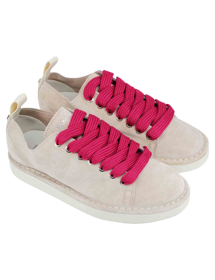 Spatarella Sneakers donna in camoscio grigio Italy