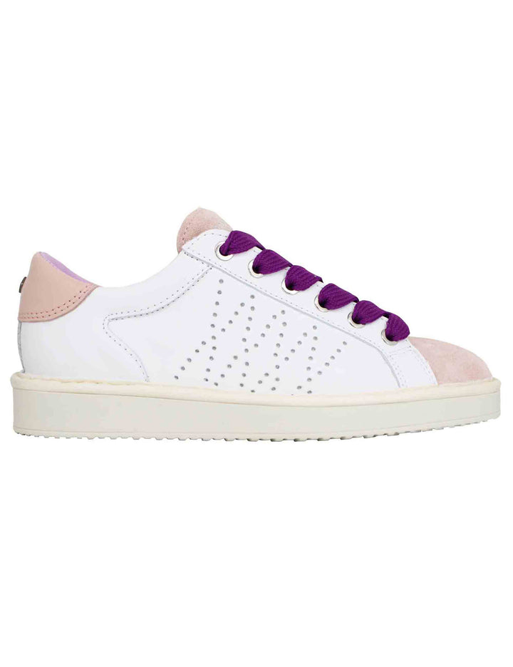 Spatarella Sneakers donna in pelle bianca Italia