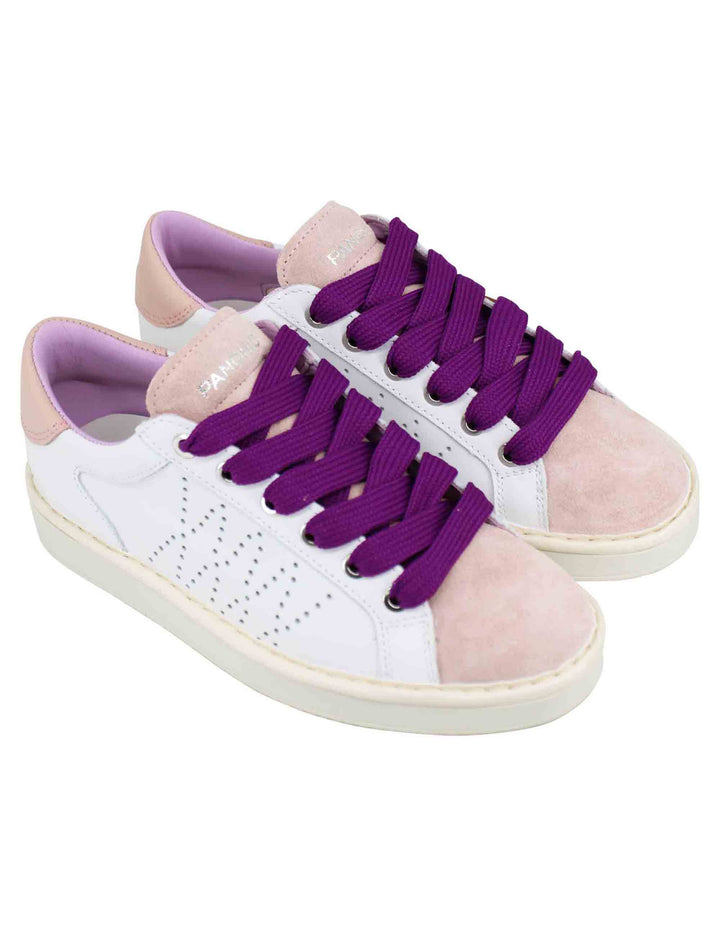 Spatarella Sneakers donna in pelle bianca Italia