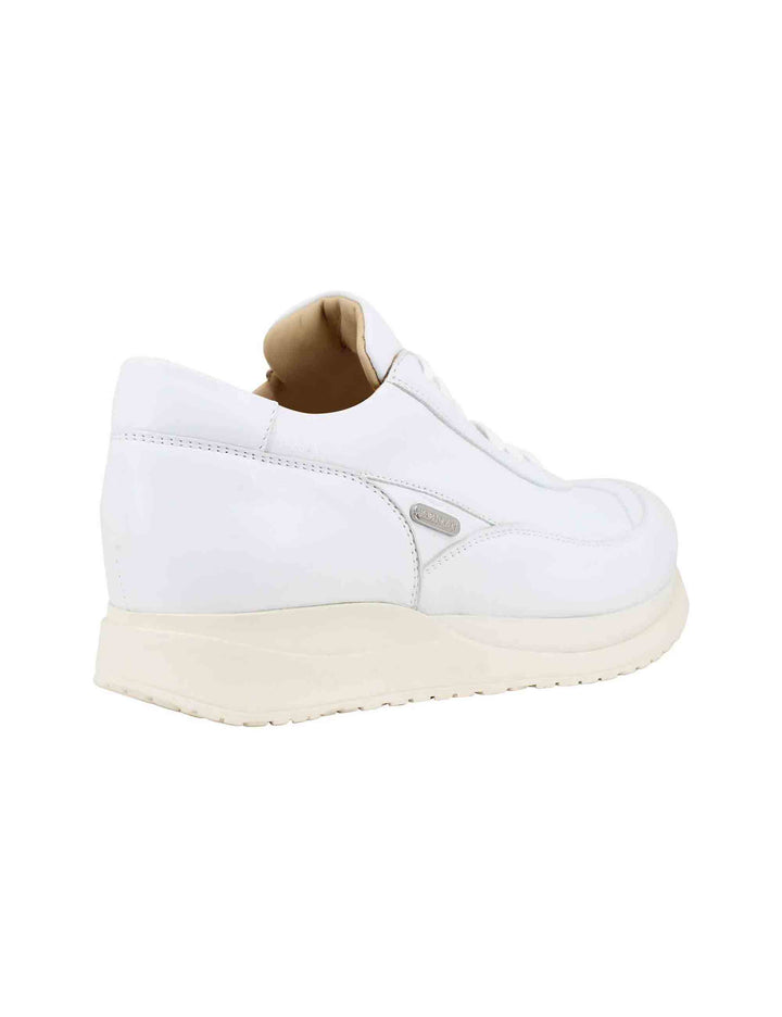 Spatarella Sneakers uomo in pelle bianca Pezzi Unici