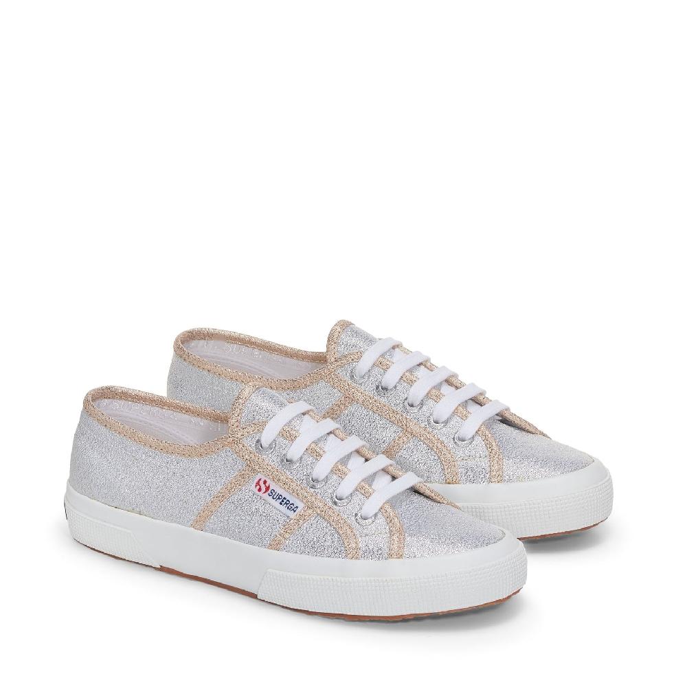 Superga 2750-LAMEWGREY SILVER-GOLD Convenienza