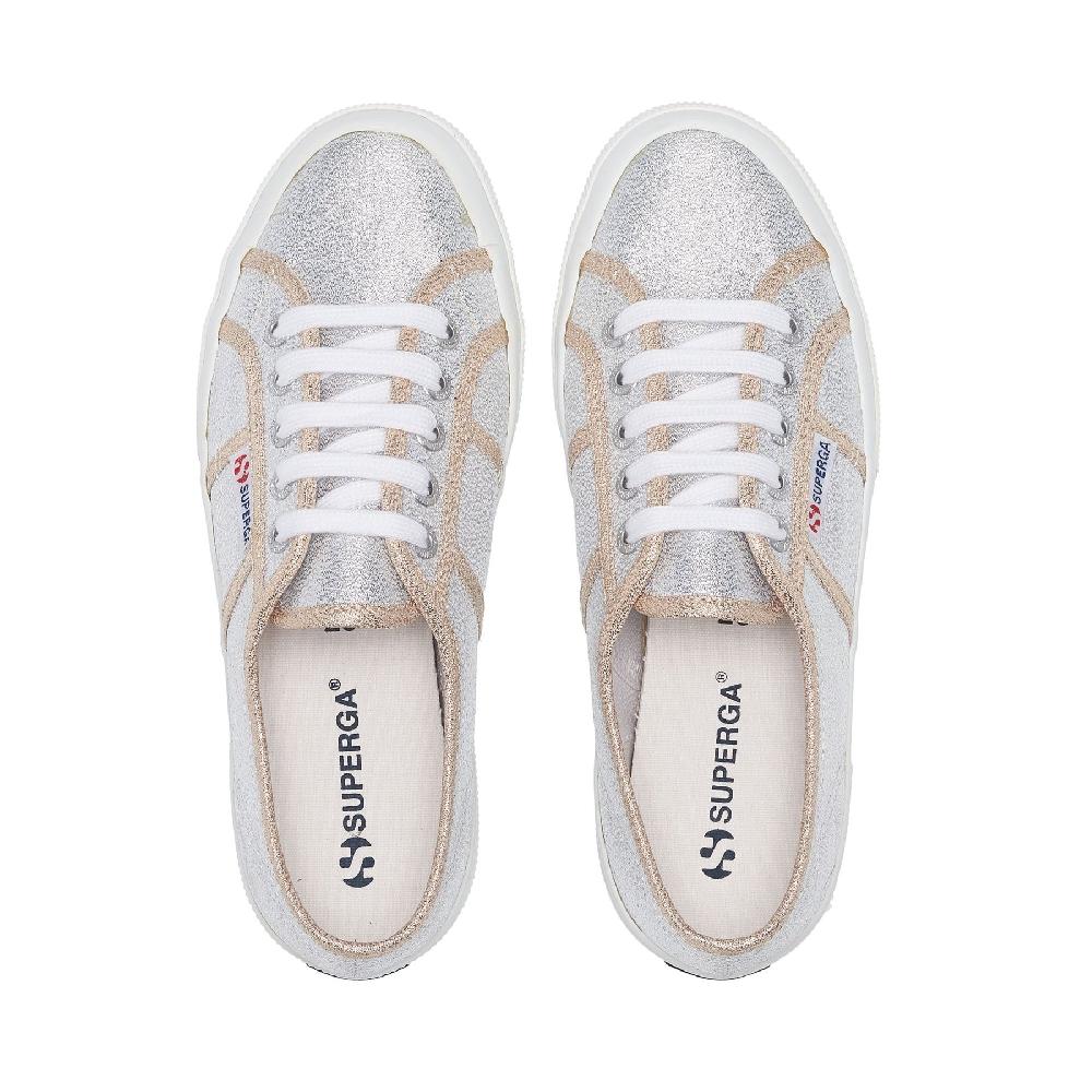 Superga 2750-LAMEWGREY SILVER-GOLD Convenienza