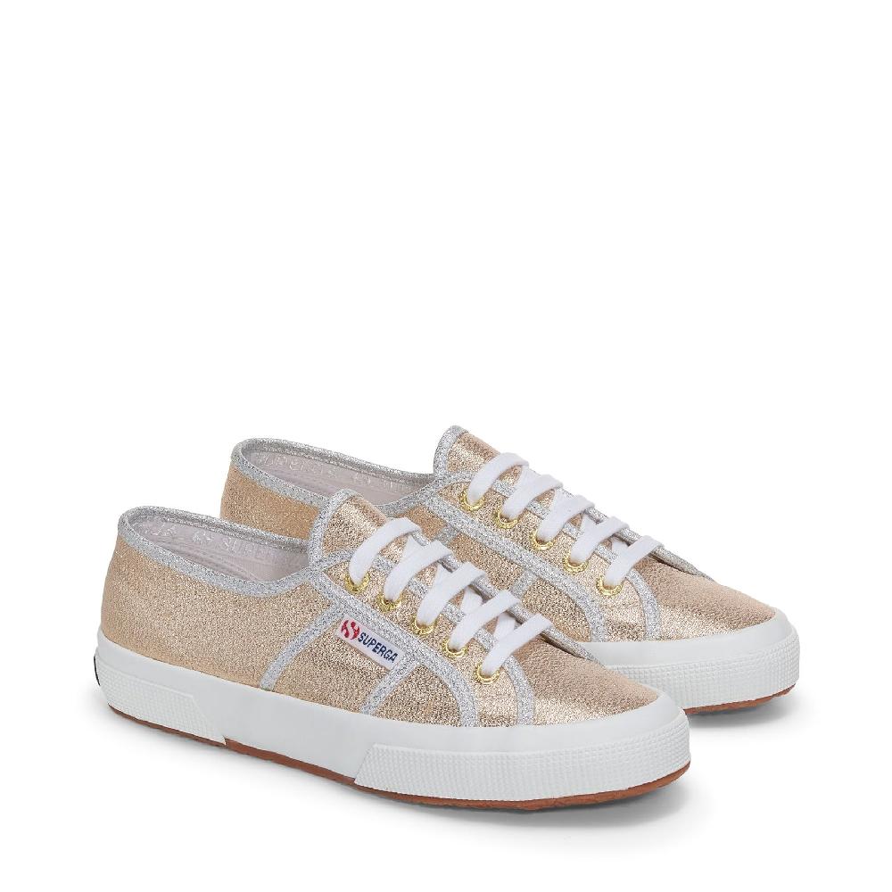 Superga 2750-LAMEWGOLD-GREY SILVER Novità
