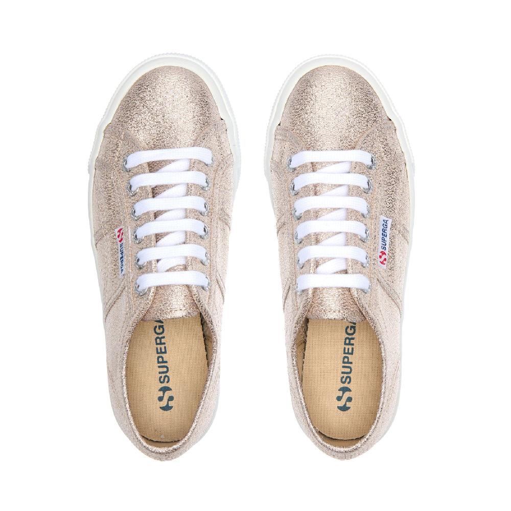 Superga 2790 PLATFORM LAMEPALE GOLD Saldi Di Fabbrica
