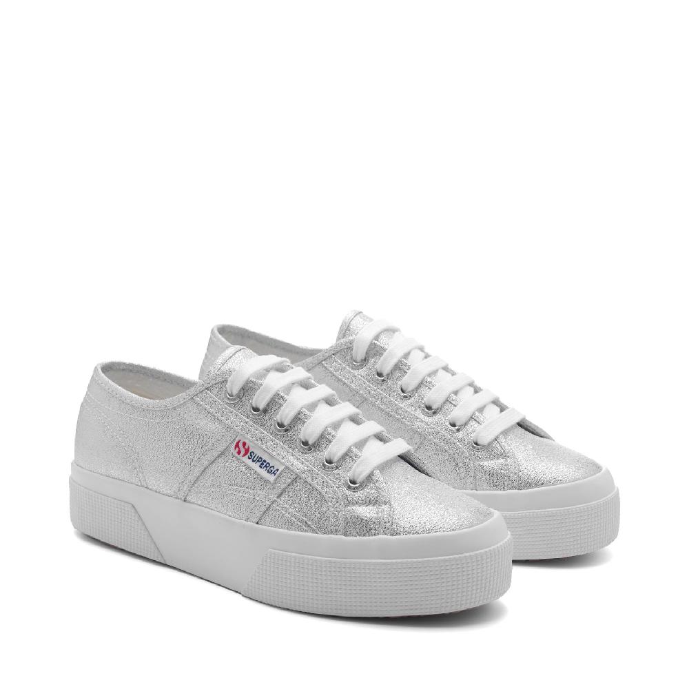 Superga 2740 PLATFORM LAMEGREY SILVER I Più Venduti
