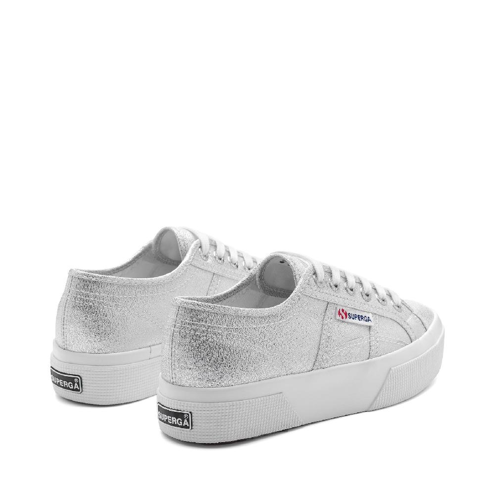 Superga 2740 PLATFORM LAMEGREY SILVER I Più Venduti