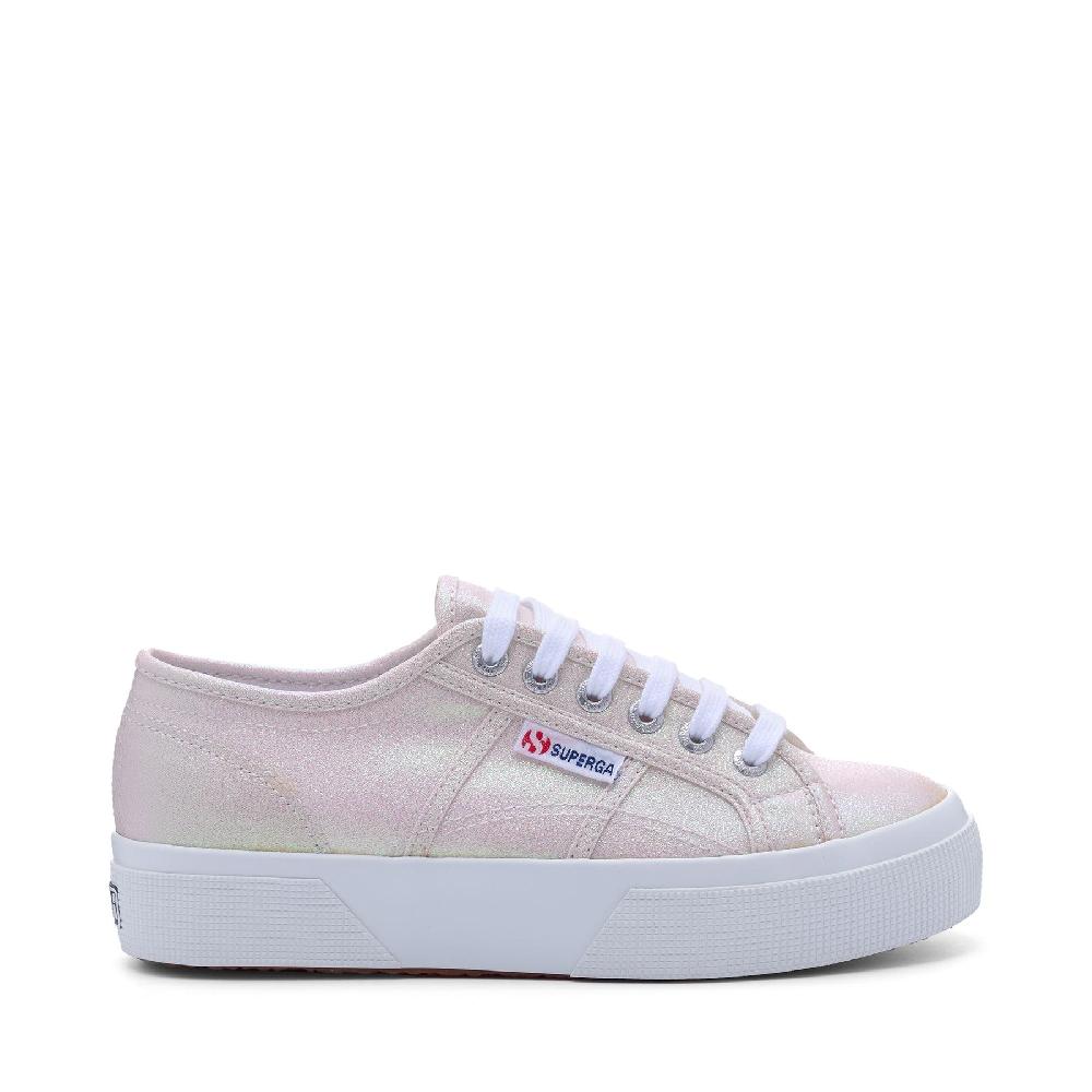 Superga 2740 PLATFORM LAMEBEIGE LT IRIDESCENT Negozio