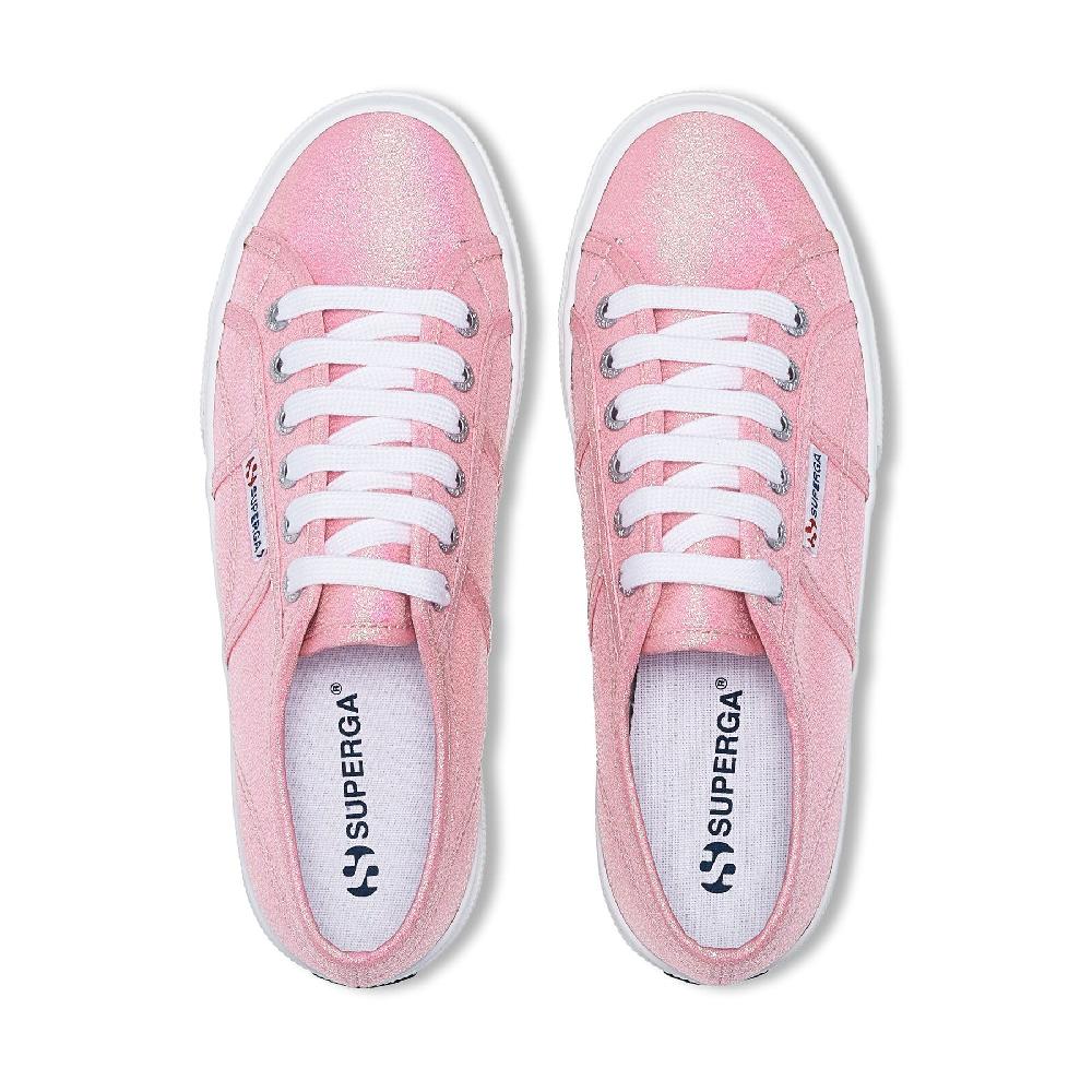 Superga 2740 PLATFORM LAMEPINK BEGONIA IRIDESCENT In Saldo
