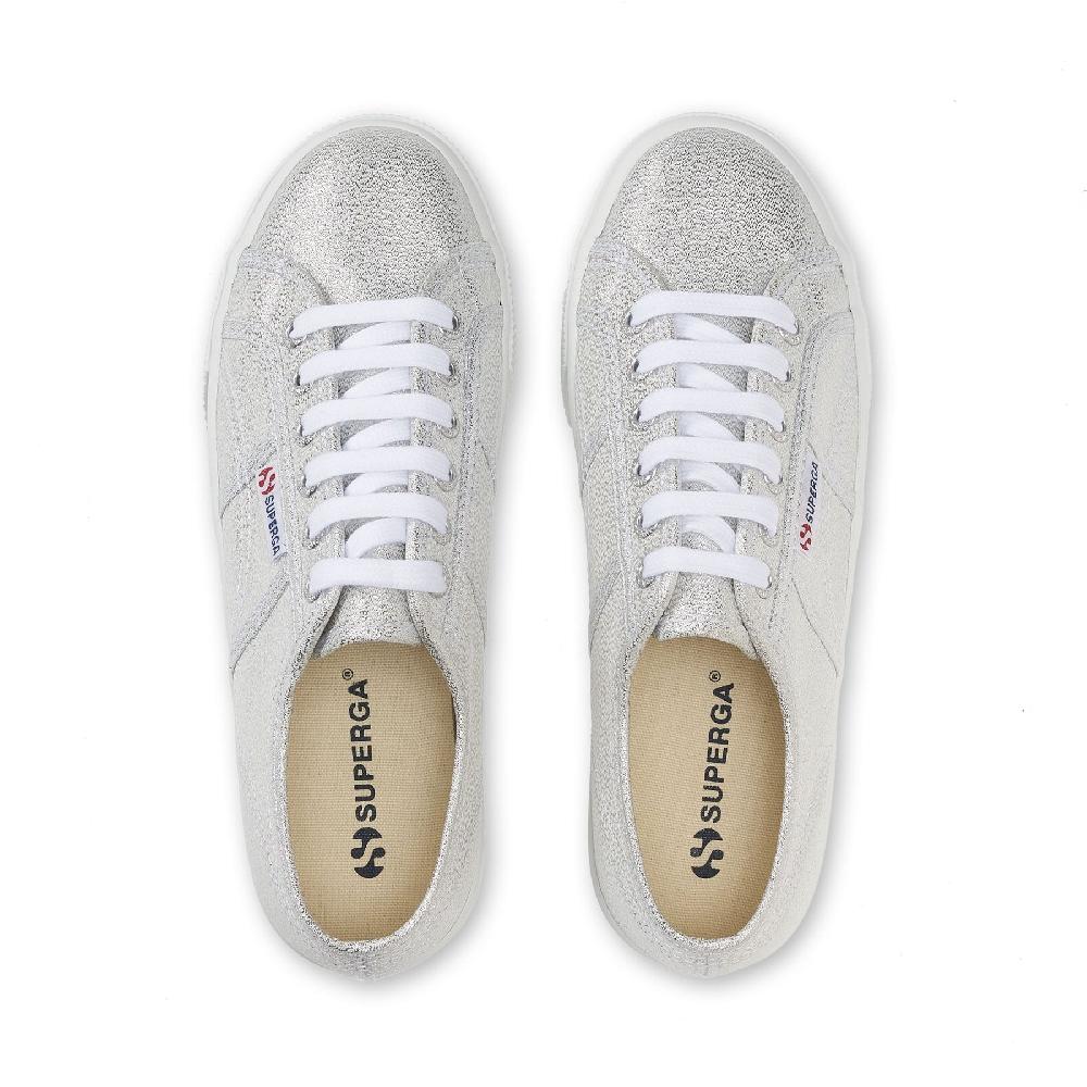 Superga 2790 PLATFORM LAMEGREY SILVER Nuova