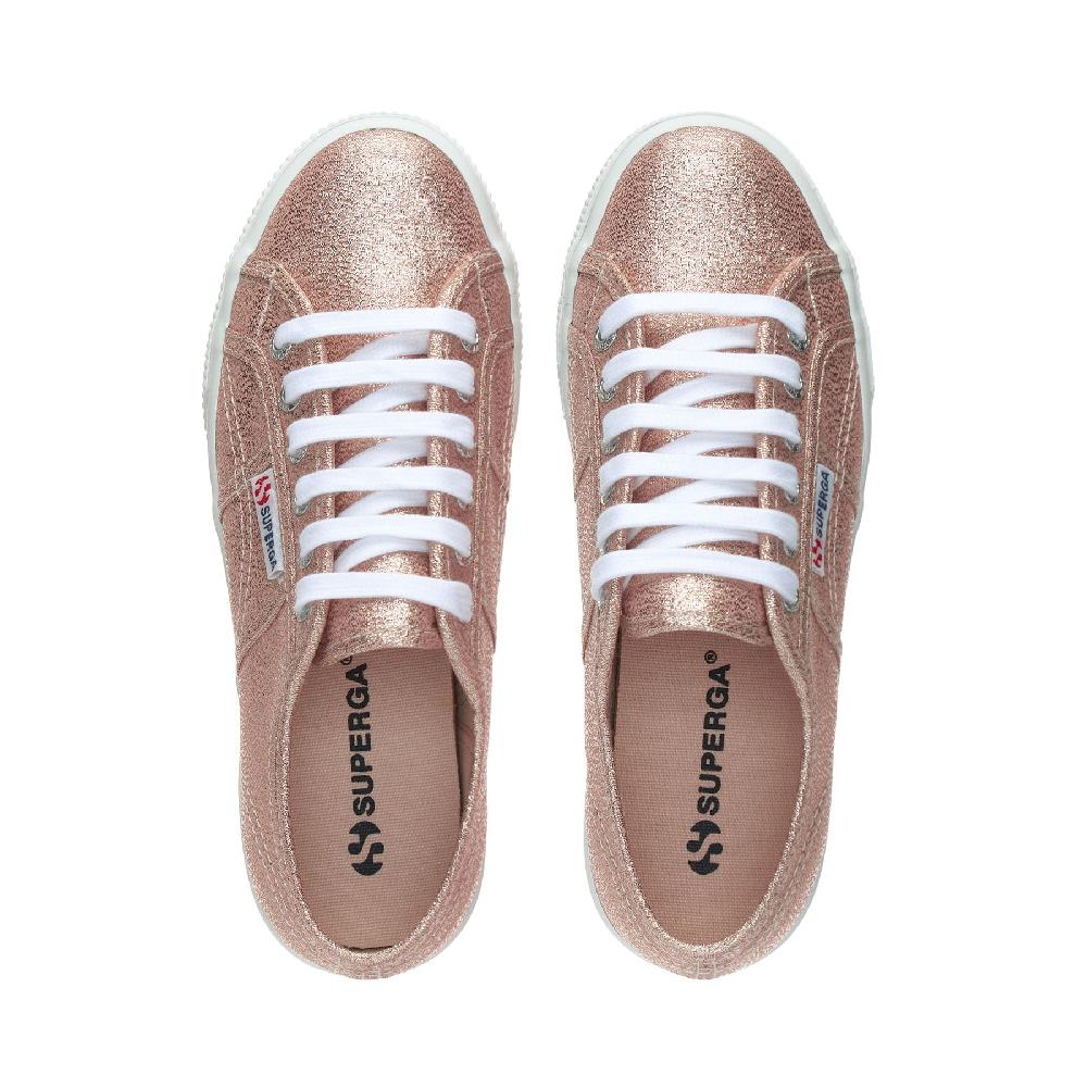 Superga 2790 PLATFORM LAMEROSE PLATINUM Moda