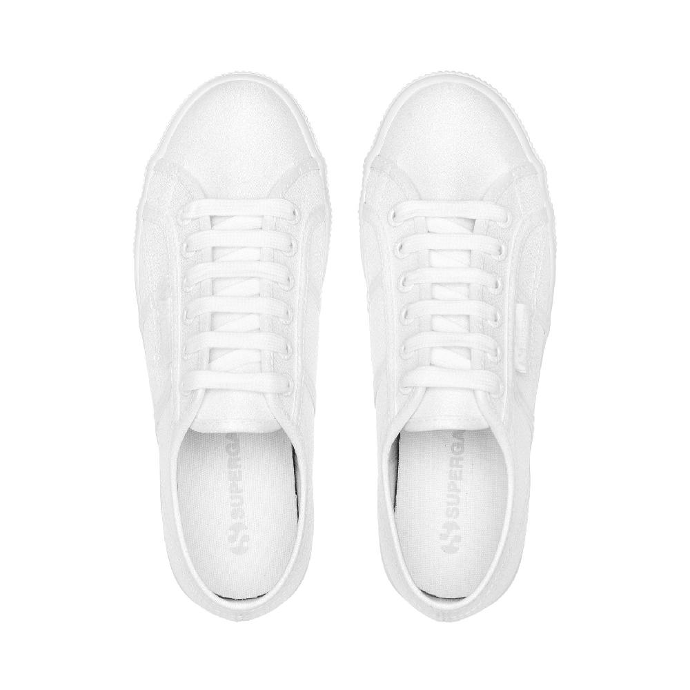 Superga 2790 PLATFORM LAMETOTAL WHITE Italy