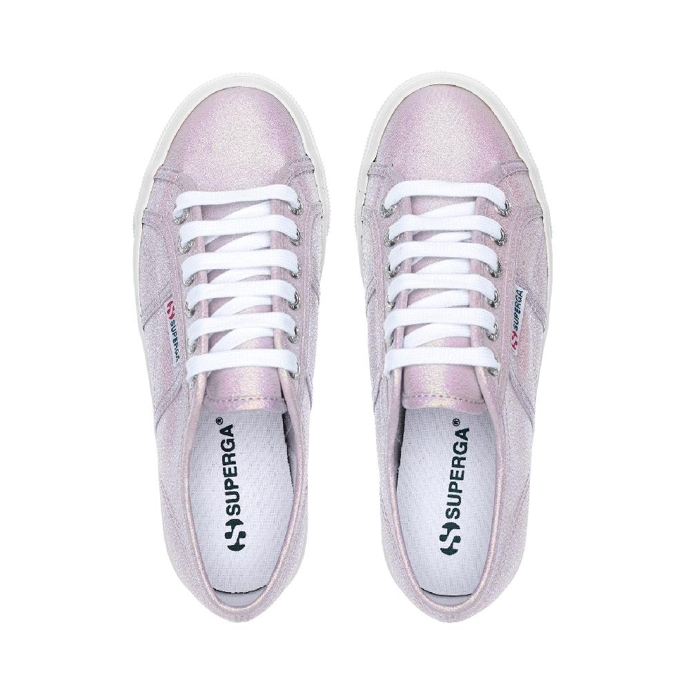Superga 2790 PLATFORM LAMEPASTEL LILLA IRIDESCENT Italia