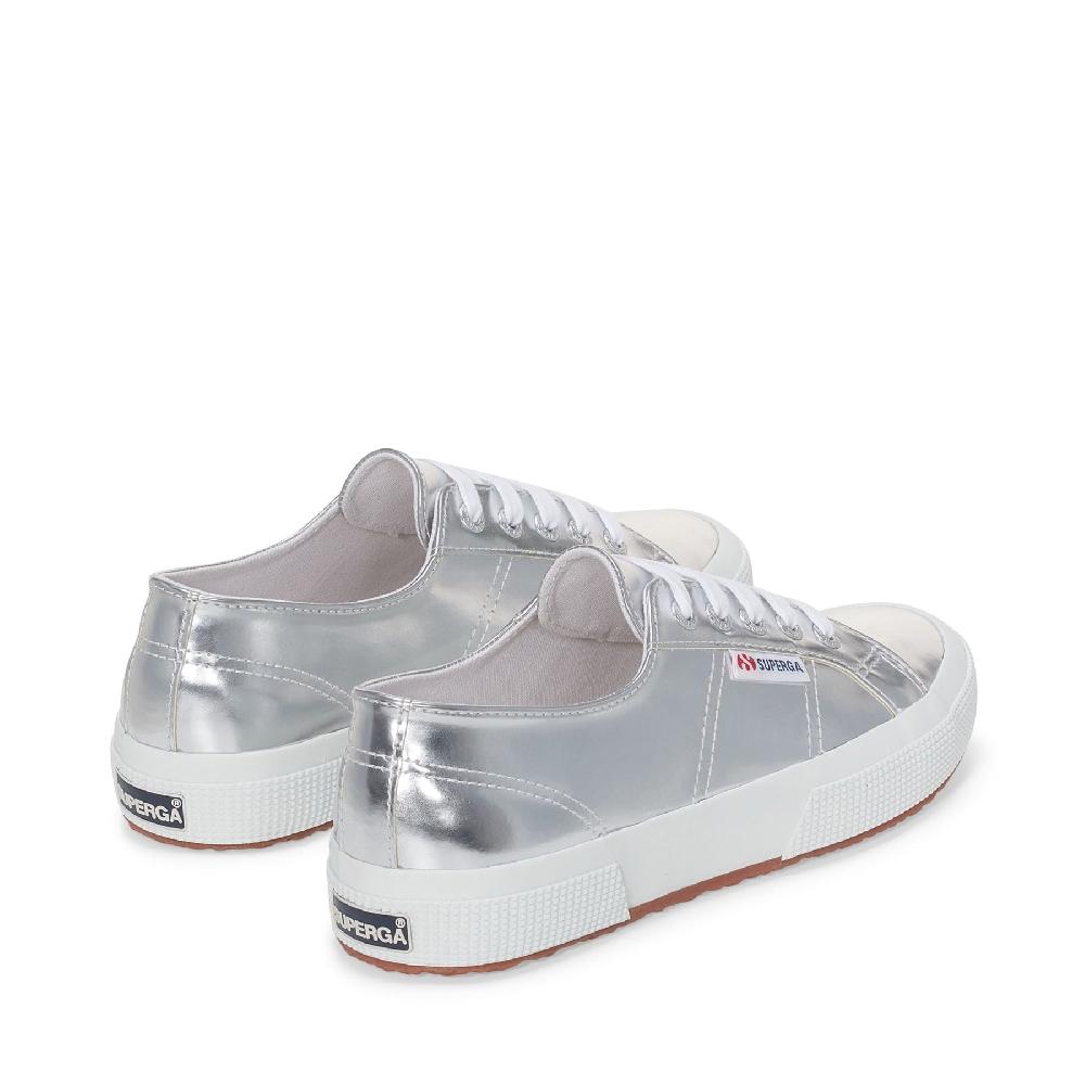 Superga 2750 MIRROR SYNTHETIC MATERIALSILVER Nuovo