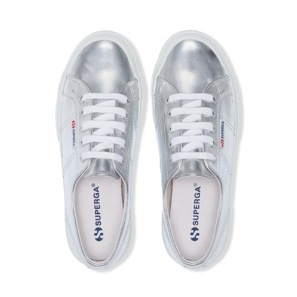 Superga 2750 MIRROR SYNTHETIC MATERIALSILVER Nuovo