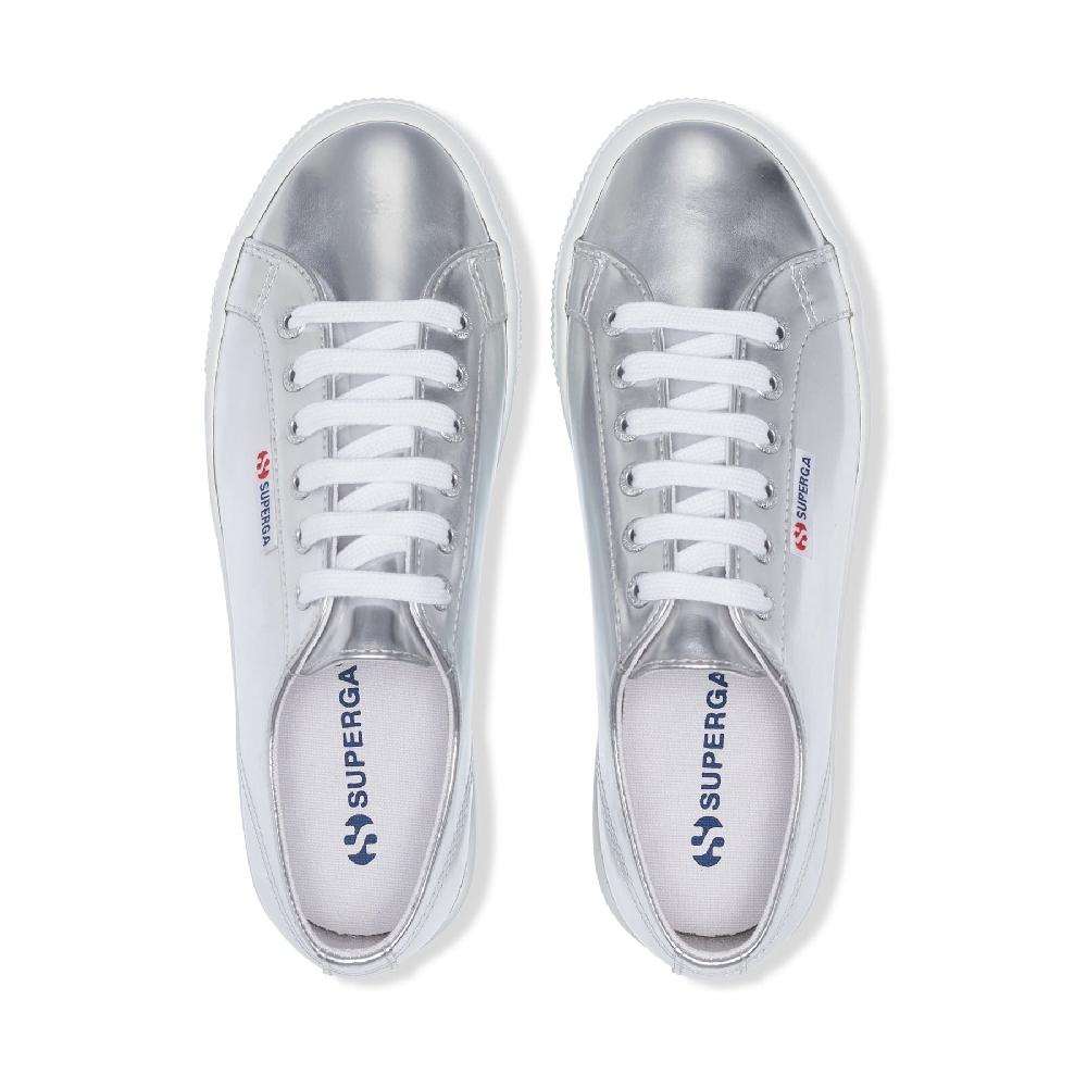 Superga 2790 MIRROR SYNTHETIC MATERIALSILVER Qualità