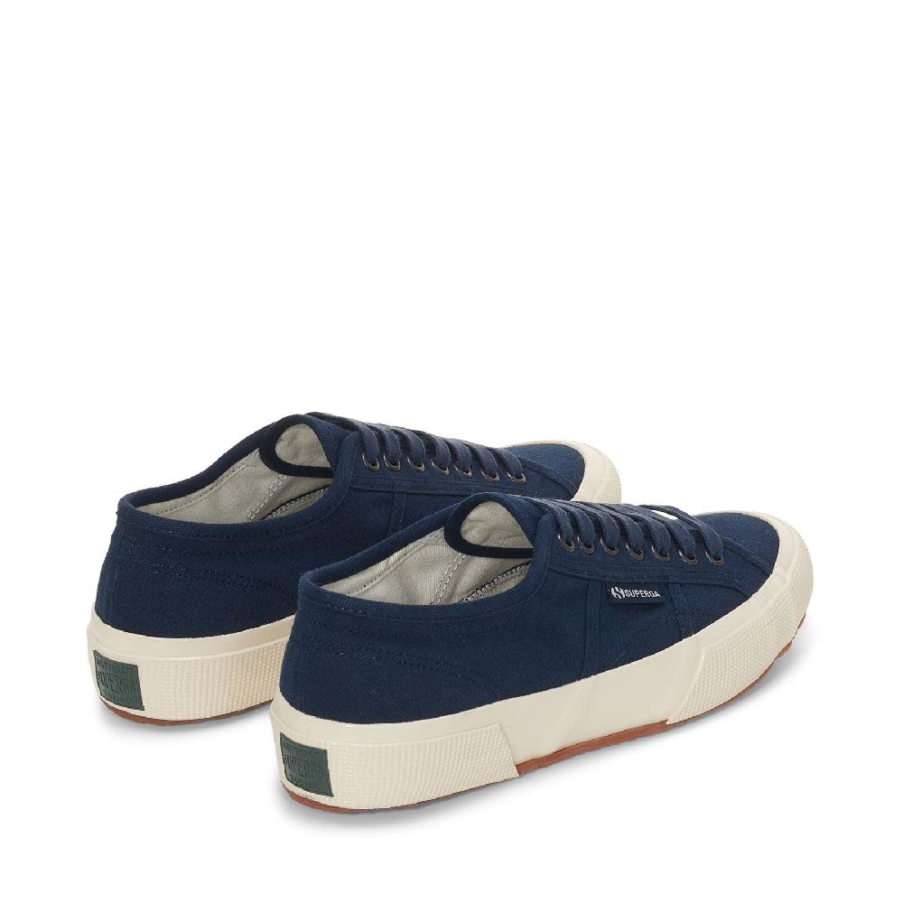 Superga 2750 OG HERRINGBONENAVY-OFF WHITE Promozione
