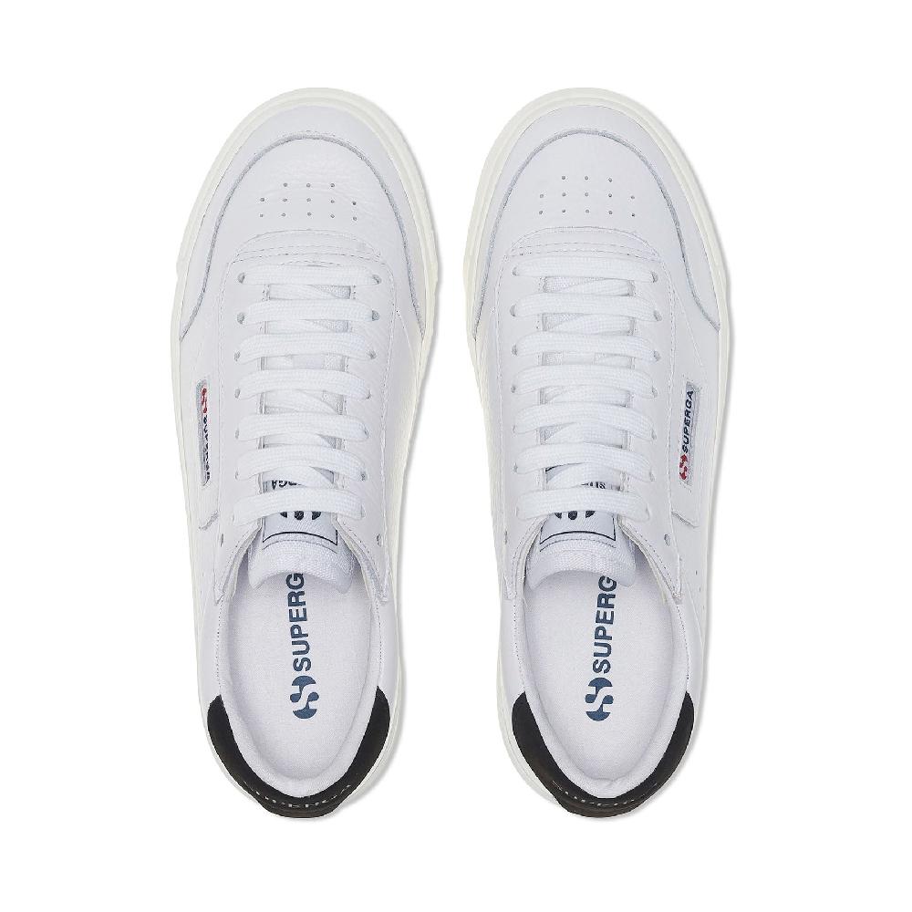 Superga 3843 COURTWHITE-BRISTOL BLACK-FAVORIO Qualità Garantita