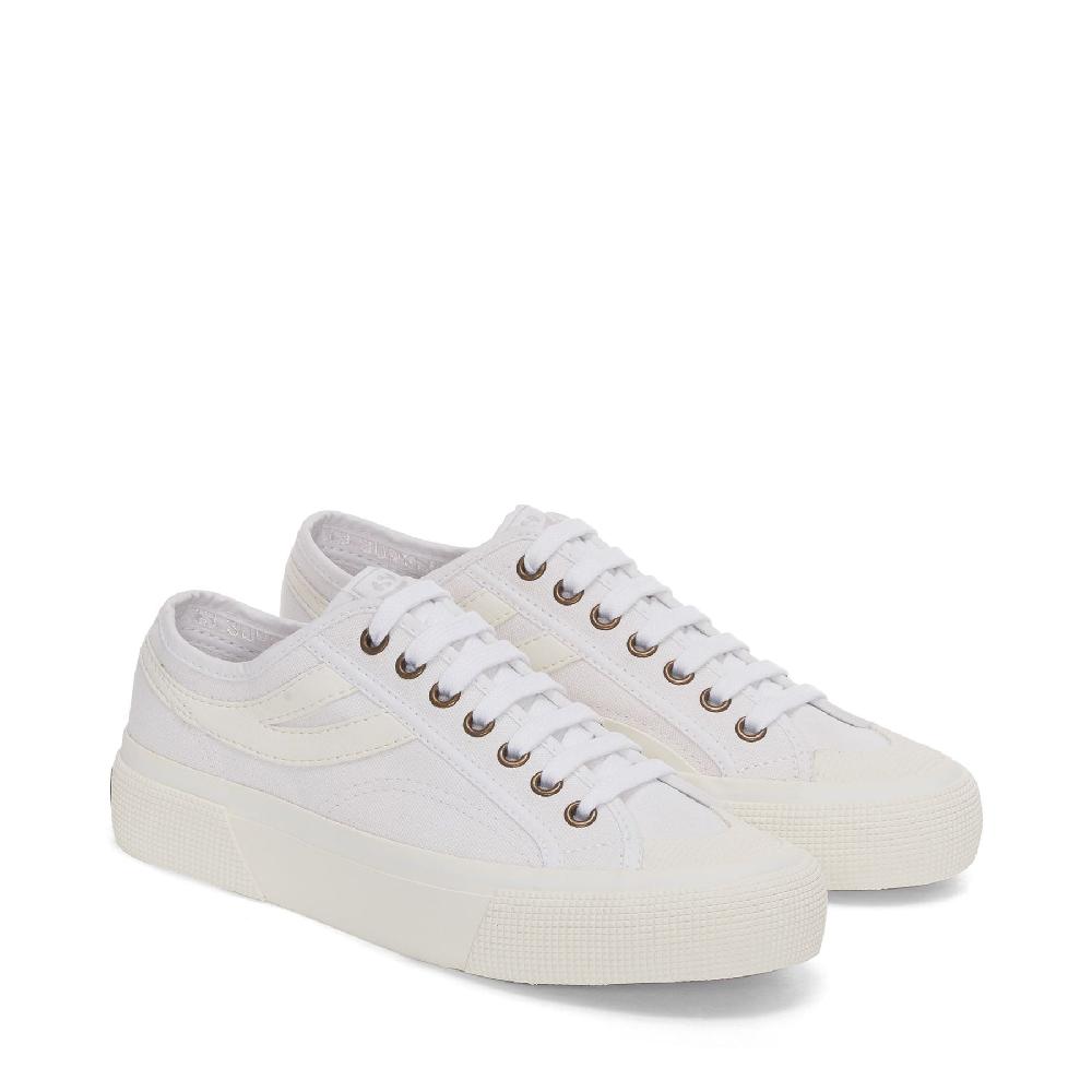 Superga 2750 PANATTA 3.0WHITE-WHITE AVORIO Promozione Limitata