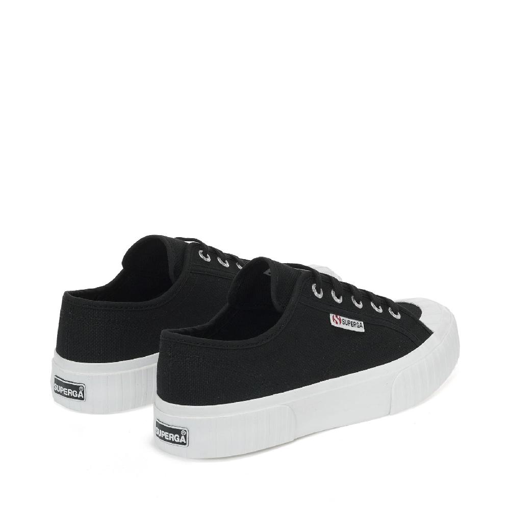 Superga 2630 STRIPEBLACK-FWHITE Shopping Online