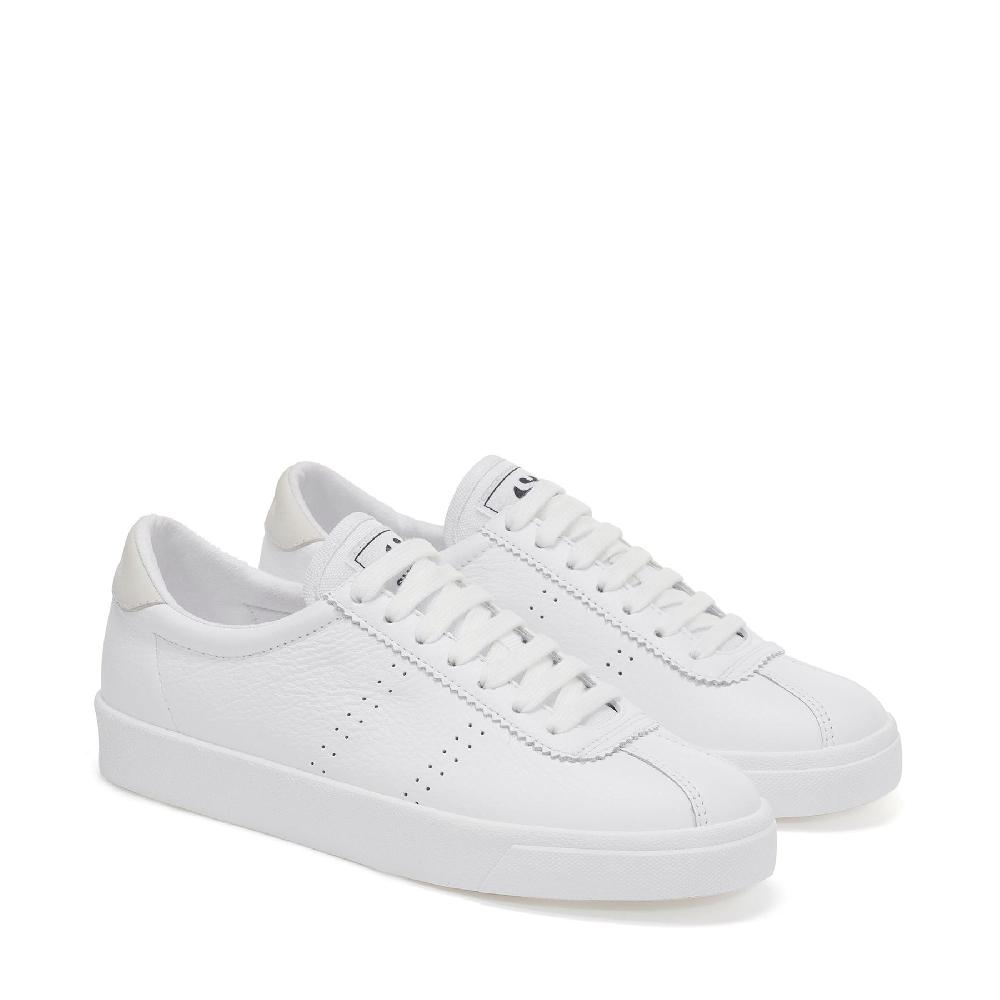 Superga 2843 CLUB S COMFORT LEATHERFULL WHITE Affare Del Giorno