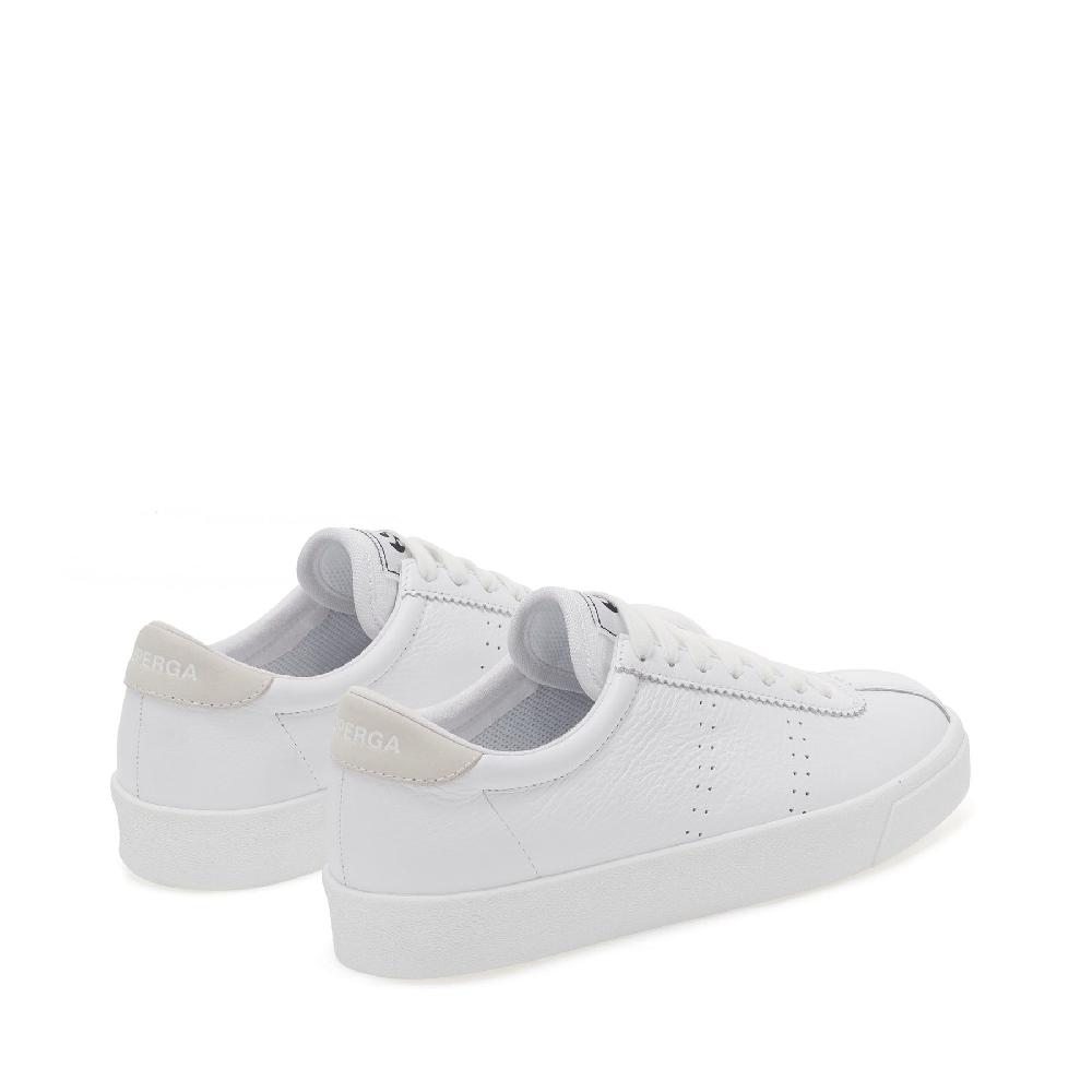 Superga 2843 CLUB S COMFORT LEATHERFULL WHITE Affare Del Giorno