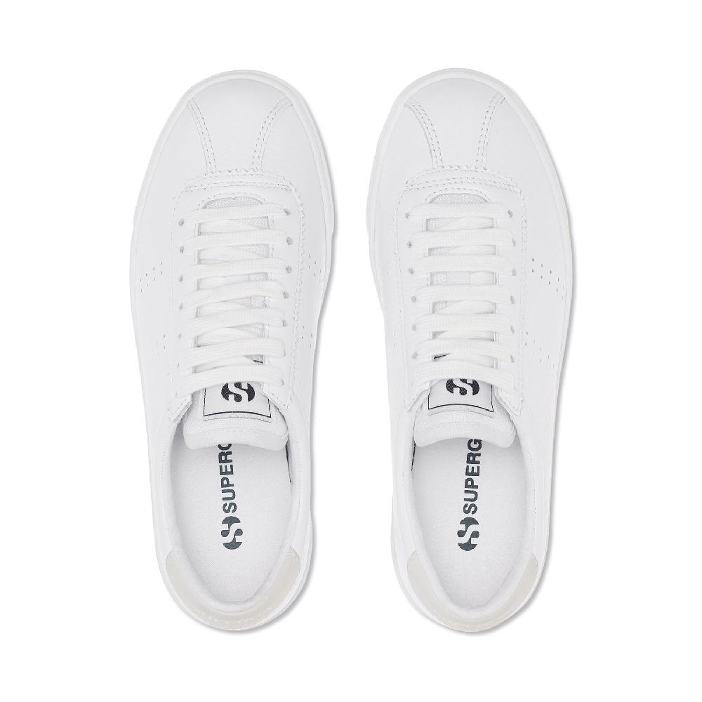 Superga 2843 CLUB S COMFORT LEATHERFULL WHITE Affare Del Giorno
