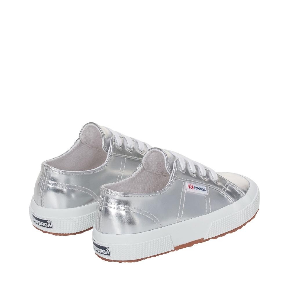 Superga 2750 KIDS MIRROR SYNTHETIC MATERIALSILVER Saldi Di Fabbrica