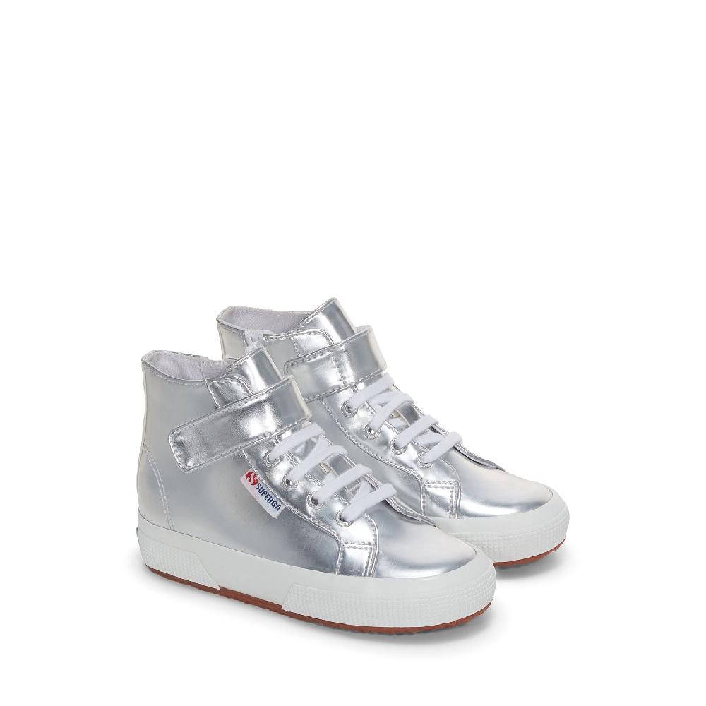 Superga 2709 KIDS MIRROR SYNTHETIC MATERIALSILVER I Più Venduti