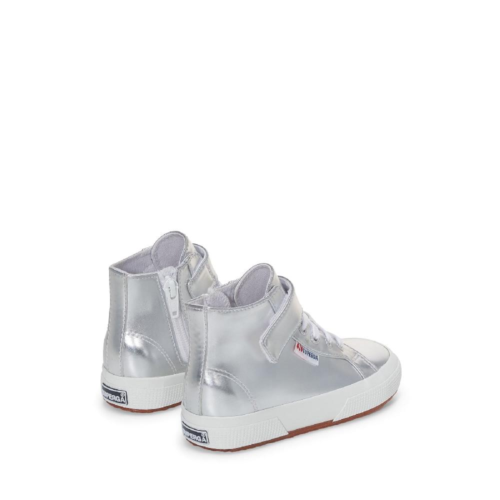 Superga 2709 KIDS MIRROR SYNTHETIC MATERIALSILVER I Più Venduti
