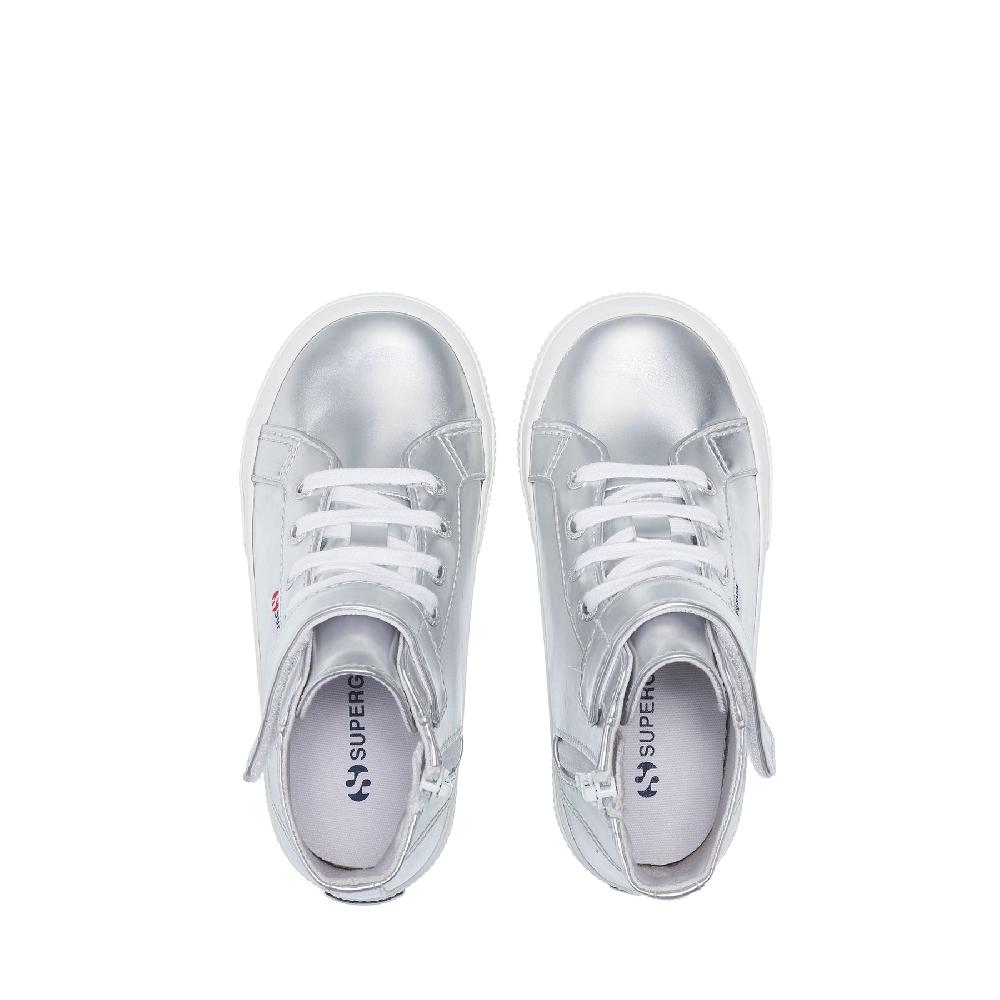 Superga 2709 KIDS MIRROR SYNTHETIC MATERIALSILVER I Più Venduti