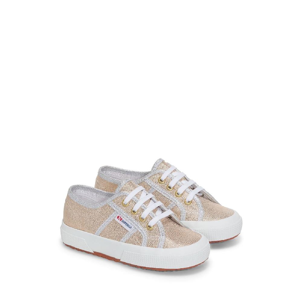 Superga 2750-LAMEJGOLD-GREY SILVER Vendite Flash