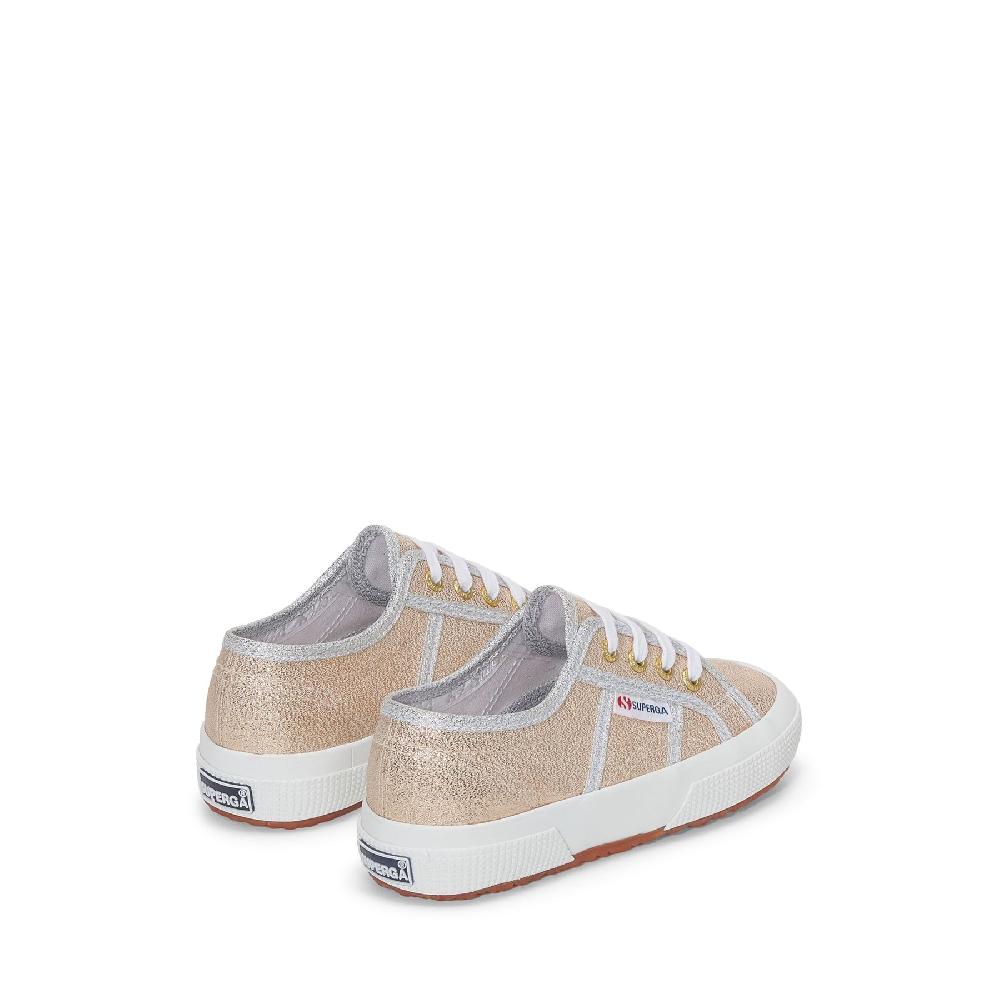 Superga 2750-LAMEJGOLD-GREY SILVER Vendite Flash