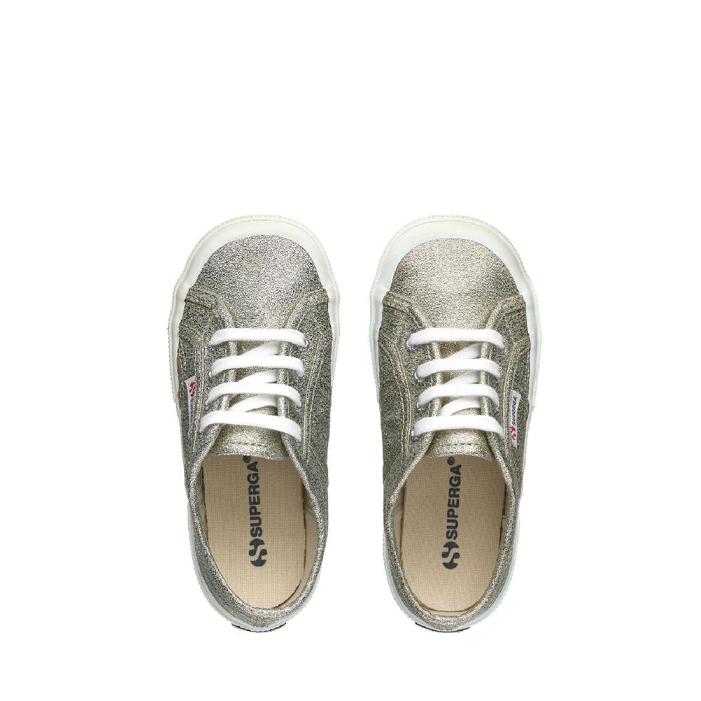 Superga 2750-LAMEJPLATINUM Italy