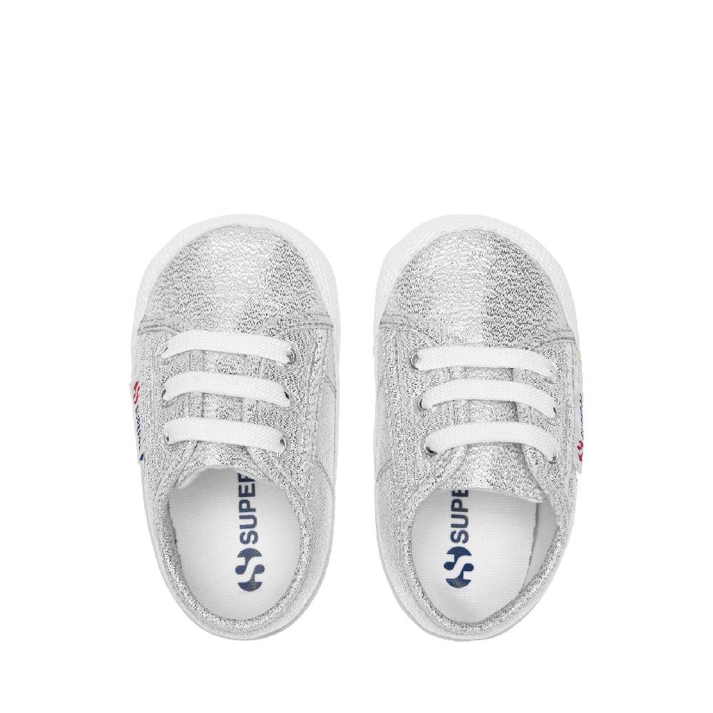 Superga 4006 BABY LAMEGREY SILVER Spedizione Gratuita