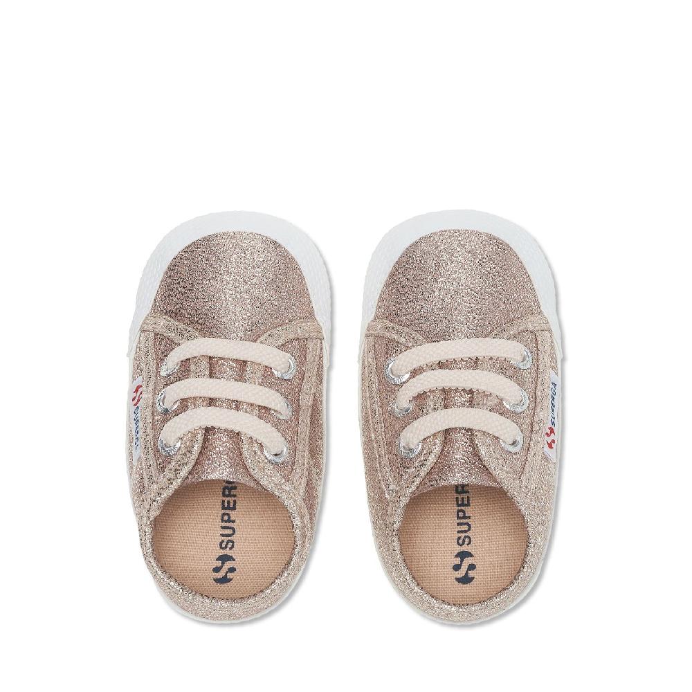 Superga 4006 BABY LAMEROSE PLATINUM Pezzi Unici