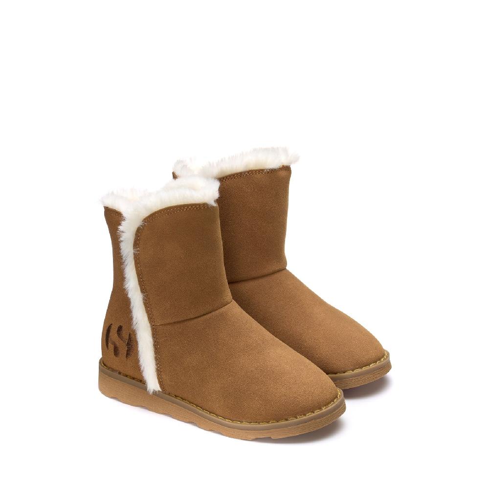 Superga 4033 KIDS SYNTHETIC MATERIALBROWN BRONZE Soddisfazione Garantita