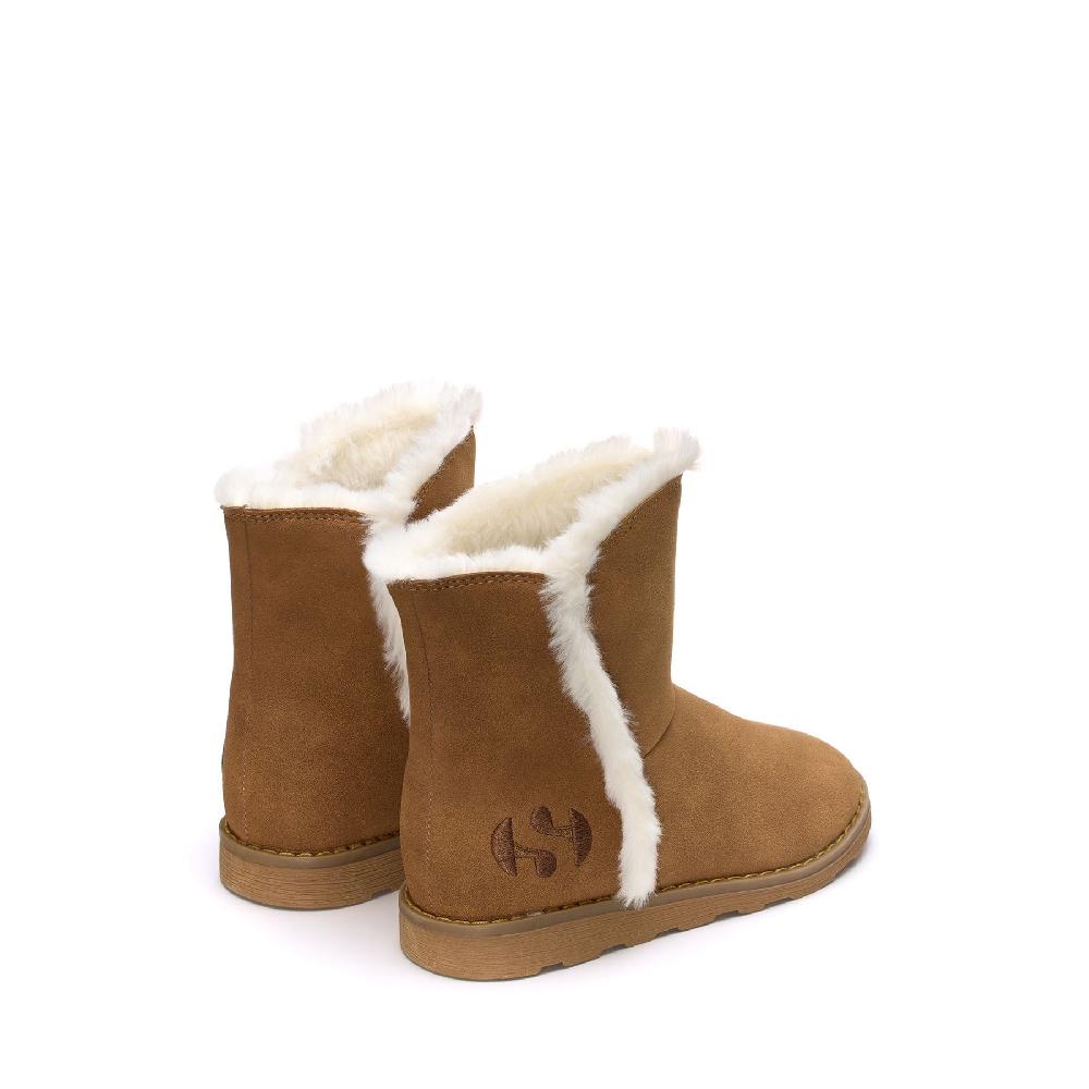 Superga 4033 KIDS SYNTHETIC MATERIALBROWN BRONZE Soddisfazione Garantita