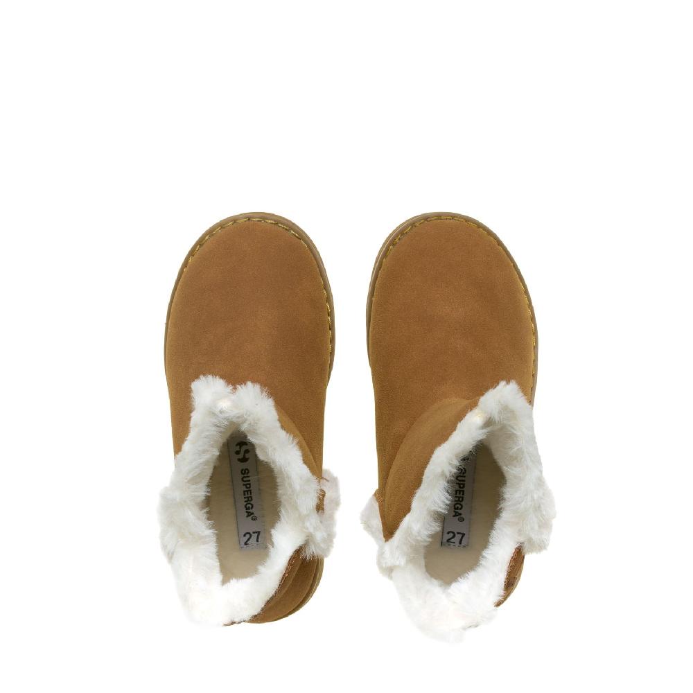Superga 4033 KIDS SYNTHETIC MATERIALBROWN BRONZE Soddisfazione Garantita