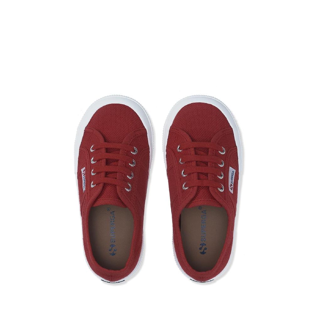 Superga 2750-JCOT CLASSICRED-WHITE Economico